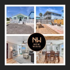 Sea Glass Cottage with ample outdoor seating